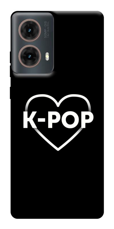 Чехол itsPrint LOVE Kpop для Motorola Moto G85, к-pop, купить оптом с доставкой