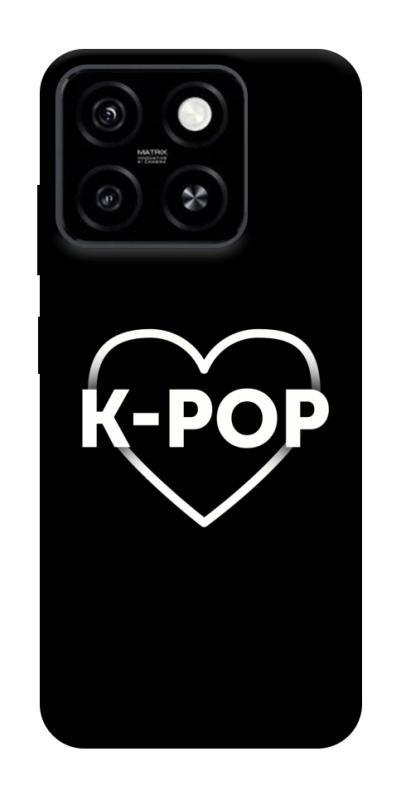 Чехол itsPrint LOVE Kpop для ZTE Blade A55 4G, к-pop, купить оптом с доставкой
