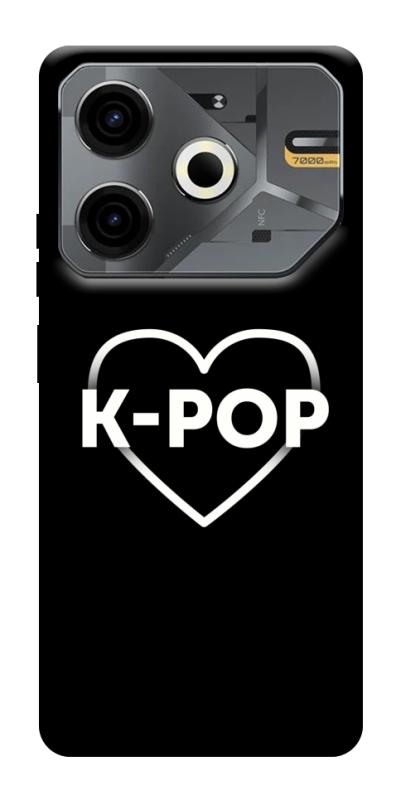 Чехол itsPrint LOVE Kpop для TECNO Pova 6 Neo (LI6), к-pop, купить оптом с доставкой