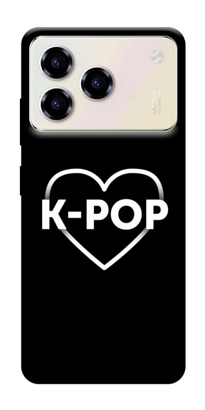 Чехол itsPrint LOVE Kpop для ZTE Blade A76, к-pop, купить оптом с доставкой