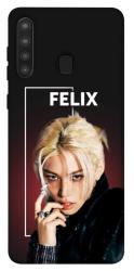 Чехол itsPrint Stray kids Felix для Samsung Galaxy A21