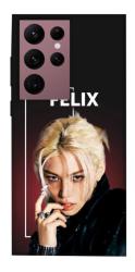 Чехол itsPrint Stray kids Felix для Samsung Galaxy S22 Ultra