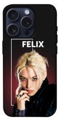Чехол itsPrint Stray kids Felix для Apple iPhone 15 Pro (6.1")