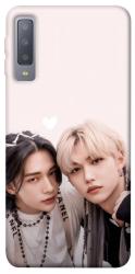 Чехол itsPrint Hyunjin and Felix для Samsung A750 Galaxy A7 (2018)