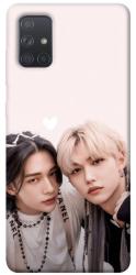 Чехол itsPrint Hyunjin and Felix для Samsung Galaxy A71