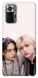 Чехол itsPrint Hyunjin and Felix для Xiaomi Redmi Note 10 Pro