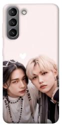 Чехол itsPrint Hyunjin and Felix для Samsung Galaxy S21