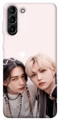 Чехол itsPrint Hyunjin and Felix для Samsung Galaxy S21+