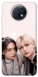 Чехол itsPrint Hyunjin and Felix для Xiaomi Redmi Note 9 5G / Note 9T