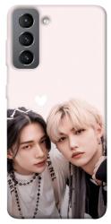 Чехол itsPrint Hyunjin and Felix для Samsung Galaxy S21 FE
