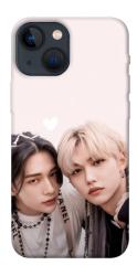 Чехол itsPrint Hyunjin and Felix для Apple iPhone 13 mini (5.4")