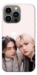 Чехол itsPrint Hyunjin and Felix для Apple iPhone 13 Pro (6.1")