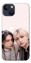 Чехол itsPrint Hyunjin and Felix для Apple iPhone 13 (6.1")