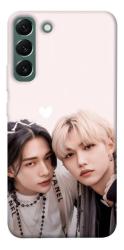 Чехол itsPrint Hyunjin and Felix для Samsung Galaxy S22+