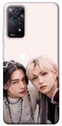 Чехол itsPrint Hyunjin and Felix для Xiaomi Redmi Note 11 Pro 4G/5G