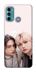Чехол itsPrint Hyunjin and Felix для Motorola Moto G60