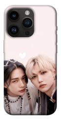 Чехол itsPrint Hyunjin and Felix для Apple iPhone 14 Pro (6.1")