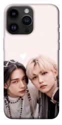 Чехол itsPrint Hyunjin and Felix для Apple iPhone 14 Pro Max (6.7")