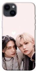 Чехол itsPrint Hyunjin and Felix для Apple iPhone 14 Plus (6.7")