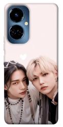 Чехол itsPrint Hyunjin and Felix для TECNO Camon 19 (CI6n) / 19 Pro (CI8n)