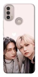 Чехол itsPrint Hyunjin and Felix для Motorola Moto E40