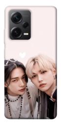Чехол itsPrint Hyunjin and Felix для Xiaomi Redmi Note 12 Pro+ 5G