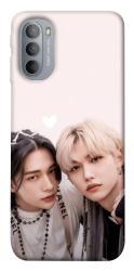 Чехол itsPrint Hyunjin and Felix для Motorola Moto G31