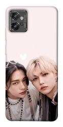 Чехол itsPrint Hyunjin and Felix для Motorola Moto G32
