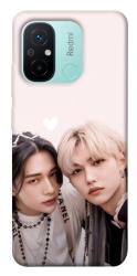 Чехол itsPrint Hyunjin and Felix для Xiaomi Redmi 12C