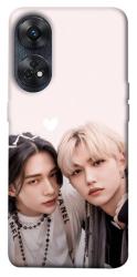 Чехол itsPrint Hyunjin and Felix для Oppo Reno 8 T 4G