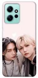 Чехол itsPrint Hyunjin and Felix для Xiaomi Redmi Note 12 4G