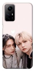 Чехол itsPrint Hyunjin and Felix для Xiaomi Redmi Note 12S