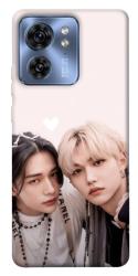 Чехол itsPrint Hyunjin and Felix для Motorola Edge 40
