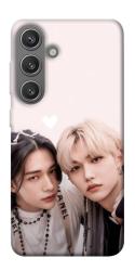 Чехол itsPrint Hyunjin and Felix для Samsung Galaxy S24+