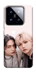 Чехол itsPrint Hyunjin and Felix для Xiaomi 14 Pro
