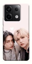 Чехол itsPrint Hyunjin and Felix для Xiaomi Redmi Note 13 Pro 4G