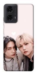 Чехол itsPrint Hyunjin and Felix для Motorola Moto G24