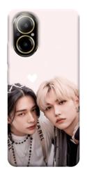 Чехол itsPrint Hyunjin and Felix для Realme C67 4G
