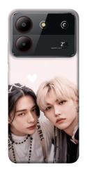Чехол itsPrint Hyunjin and Felix для ZTE Blade A54 4G