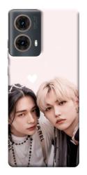 Чехол itsPrint Hyunjin and Felix для Motorola Moto G85