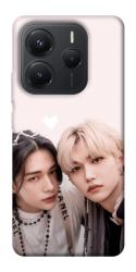 Чехол itsPrint Hyunjin and Felix для Xiaomi Redmi Note 14 5G