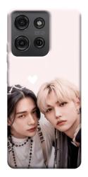 Чехол itsPrint Hyunjin and Felix для Motorola Moto G75 5G