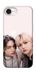 Чехол itsPrint Hyunjin and Felix для Apple iPhone 16e (6.1")