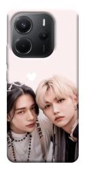 Чехол itsPrint Hyunjin and Felix для Xiaomi Redmi Note 14 4G (Int. version)