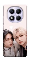 Чехол itsPrint Hyunjin and Felix для Xiaomi Redmi Note 14 Pro 4G