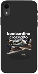 Чехол itsPrint Bombardino Crocodilo volante для Apple iPhone XR (6.1")