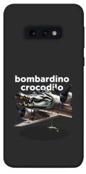 Чехол itsPrint Bombardino Crocodilo volante для Samsung Galaxy S10e