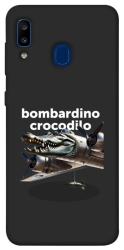 Чехол itsPrint Bombardino Crocodilo volante для Samsung Galaxy A20 / A30