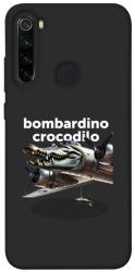Чехол itsPrint Bombardino Crocodilo volante для Xiaomi Redmi Note 8