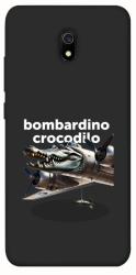 Чехол itsPrint Bombardino Crocodilo volante для Xiaomi Redmi 8a